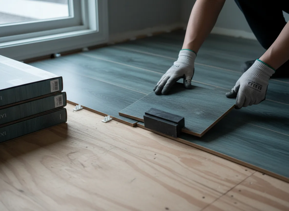 Luxury Vinyl Plank Installation company in Cawker City, KS